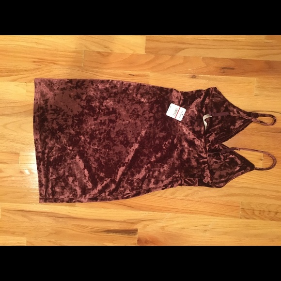 Intimately by Free People Velvet Cutout Mini Dress - Picture 2 of 5
